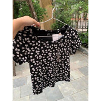 Áo phông crop Uniqlo Paul & Joe nữ