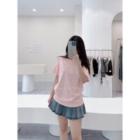 áo phông dior thêu chữ đính đá hàng đẹp chất bao phê luôn