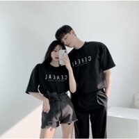 Áo phông đôi cotton 100% CREAL NEOCOUPLE