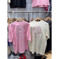 áo phông fom rộng chữ thập thêu nổi ‘ hàng QC sẵn’