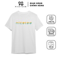 Áo phông form rộng tay lỡ unisex, áo thun nam nữ local brand NICETEE8 AT001 Trắng