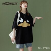 Áo phông form rộng Ulzzang THÚ MỎ VỊT PERRY V185