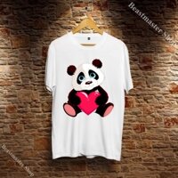 Áo Phông Gấu Trúc Panda Unisex giá rẻ ngắn tay cute dễ thương cực chất O3PND009