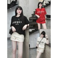 Áo phông Givenchy thời trang Nam Nữ  from rộng hàng QC cao cấp