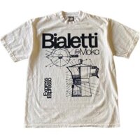 Áo Phông Hè Cổ Tròn Nam Nữ BIALETTI Sành Điệu, Chất Liệu Cotton Khô Mềm Mịn Thấm Hút Mồ Hôi Tốt