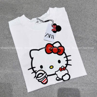 Áo phông Hello Kitty ảnh thật shop chụp