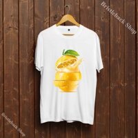 Áo Phông hình Chanh dây Passion Fruit nam Cotton cá tính năng động thoáng mát thời trang P22PSF002