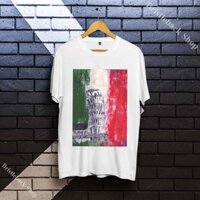 Áo Phông hình Thành phố Roma Rome nam Cotton cute dễ thương ngắn tay cực chất S21ROM003