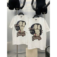 Áo phông hình thỏ đeo tai nghe dễ thương freesize 40-65kg