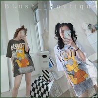 Áo phông in họa tiết Torm tay lỡ , áo thun unisex from over size dáng rộng chất cotton thoáng mát QC BB