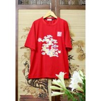 Áo phông in hoa văn Đại Việt - Rồng thời Nguyễn