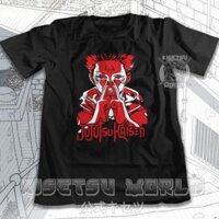 Áo phông JUJUTSU KAISEN ITADORI YUUJI SUKUNA Baju Karakter Jepang x 6142 Kisetsu