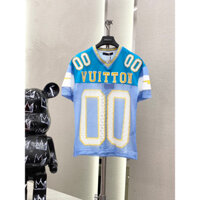 Áo phông Lệ Vi hottrend summer 2024 - Chất liệu phối lưới cực chơi pời - Hoạ tiết thêu cao cấp - Ảnh thật bên Shop