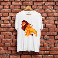 Áo Phông Lion King Vua Sư Tử nam đẹp thoáng mát cá tính năng động thời trang O12LNK009