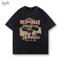 Áo phông local brand chính hãng BEEYANBUY nam wash áo thun boy phố in hinh retro car unisex levents