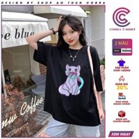 Áo phông local brand Creepy Kawaii Anime Cat Horror Pastel Goth TShirt COBRA JAP202111928