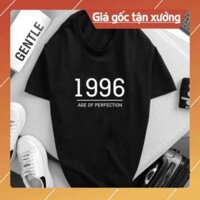 Áo phông màu đen in năm sinh 2000,1999,1998,1997,1996,19995  [FREESHIP] Áo unisex,vải cotton xịn