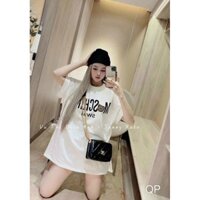 Áo Phông Moschino Dáng Dài Dáng Giấu Quần thời Trang Trẻ Trung Đi Chơi Dạo Phố Sành Điệu