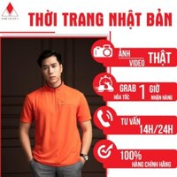 Áo Phông Nam, áo thun nam Tay Lỡ Cổ Trụ cao cấp xuất Hàn Chính Hãng made in việt nam