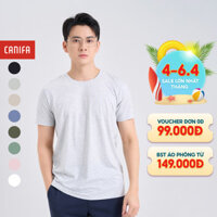 Áo phông nam CANIFA cộc tay cổ tròn basic 8TS25A002