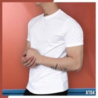 Áo phông nam cổ tròn