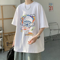 Áo phông nam cộc tay 100% cotton 100% mới