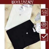 Áo Phông Nam D.I.O.R Thêu Ong Họa Tiết Trơn Basic ,    Áo Thun Nam D.I.O.R Chất Liệu Cotton Dày Dặn Thoáng Mát Cao Cấp