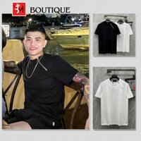 Áo Phông Nam DSQ2 Phối Khoá Zip Trên Cổ Siêu Ngầu - Áo Thun Nam Nữ Chất Liệu Cotton Cao Cấp HL1109