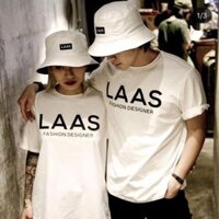 Áo phông nam ,nữ áo thun unisex form rộng tay ngắn in chữ LAAS