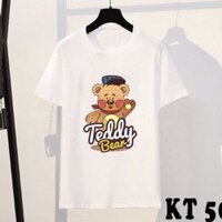 Áo phông nam nữ in hình teddy bear - [ yellowtshirt ]-