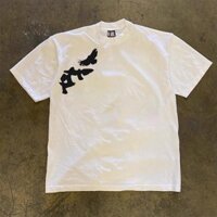 Áo Phông Nam Nữ Phối Hình 4 Chú Chim Bồ Câu Phong Cách Thời Trang Chất Liệu Vải Cotton Khô Mềm Thấm Hút Mồ Hôi