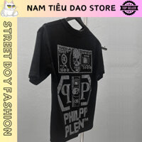 Áo Phông Nam Philipp Plein Đính Đá Dola Sau Lưng Chất Vải cotton Mặt Trước Logo Cực Chất