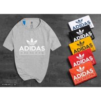 ÁO PHÔNG NAM TAY NGẮN CHẤT COTTON XỊN IN HỌA TIẾT HÃNG ADIDAS AT496 NHIỀU MÀU THỜI TRANG