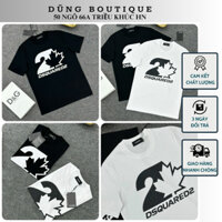 Áo Phông Nam Thêu Logo Da Cực Nét - Áo Thun L.V Nam Nữ In Chữ Siêu Đẹp