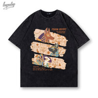 Áo phông nam trắng BEEYANBUY áo thun basic cổ trang in hình unisex ulzzang 100% cotton-Y0416