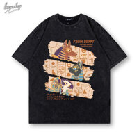 Áo phông nam trắng BEEYANBUY áo thun basic cổ trang in hình unisex ulzzang 100% cotton-Y0416