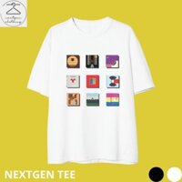 Áo phông NextGen Tee oversize in hình "Kanye West Minimal Album" form rộng tay lỡ giá tốt