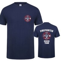 ÁO PHÔNG NGẮN TAY FIREFIGHTER LÍNH CỨU HỎA