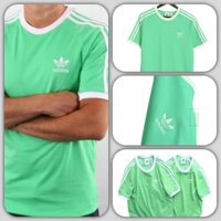 Áo Phông Nữ Adidas 3 Lá Xanh Áo Thun Nam Unisex Thời Trang Local Brand Cặp Đôi VNXK Dư Xịn Thể Thao Cotton 100% Cổ Tròn