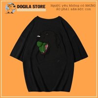 Áo phông nữ Black Labrador with ennis Balls Essential DOGILA xuất dư-DOG202112036DOGILA