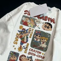 Áo phông nữ cổ tròn trắng local brand SALMO áo thun form rộng hàn quốc unisex 100% cotton Y0601