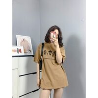 ÁO PHÔNG NỮ COTTON IN HÌNH CÁ TÍNH