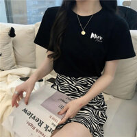 Áo phông nữ form rộng- Áo thun Loza mã RT7057