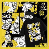 Áo phông One Piece: Sabo Collage 100% Cotton Nam / Nữ by The Runaway