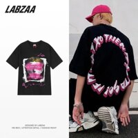 Áo phông oversize unisex in hình cá tính