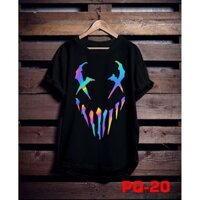 Áo phông phản quang bảy màu Hình cánh chim, áo thun nam nữ, quần khaki, quần nữ, sét bộ mặc ở n