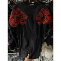 Áo phông philip qp hổ đỏ thêu kín logo sắt ảnh thật