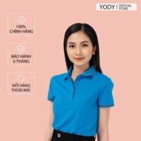 Áo Phông Polo Pima Nữ Có Cổ Yody Thế Hệ 4, áo thun đồng phục công sở APN3337 New *
