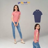 Áo Phông Polo Yody Nữ Có Cổ Airy Cool, Áo Thun Cotton Tay Ngắn Thoáng Mát, Thấm Hút Mồ Hôi Cao Cấp APN4014