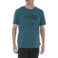 Áo Phông Puma Chính hãng - Casual Graphics Super Break T-Shirt - Màu Xanh | JapanSport 629097-22